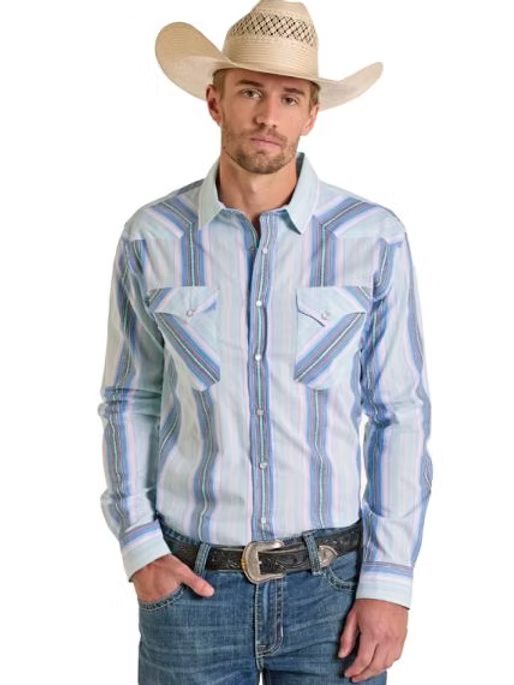 Fabian Long Sleeve Stripe Shirt