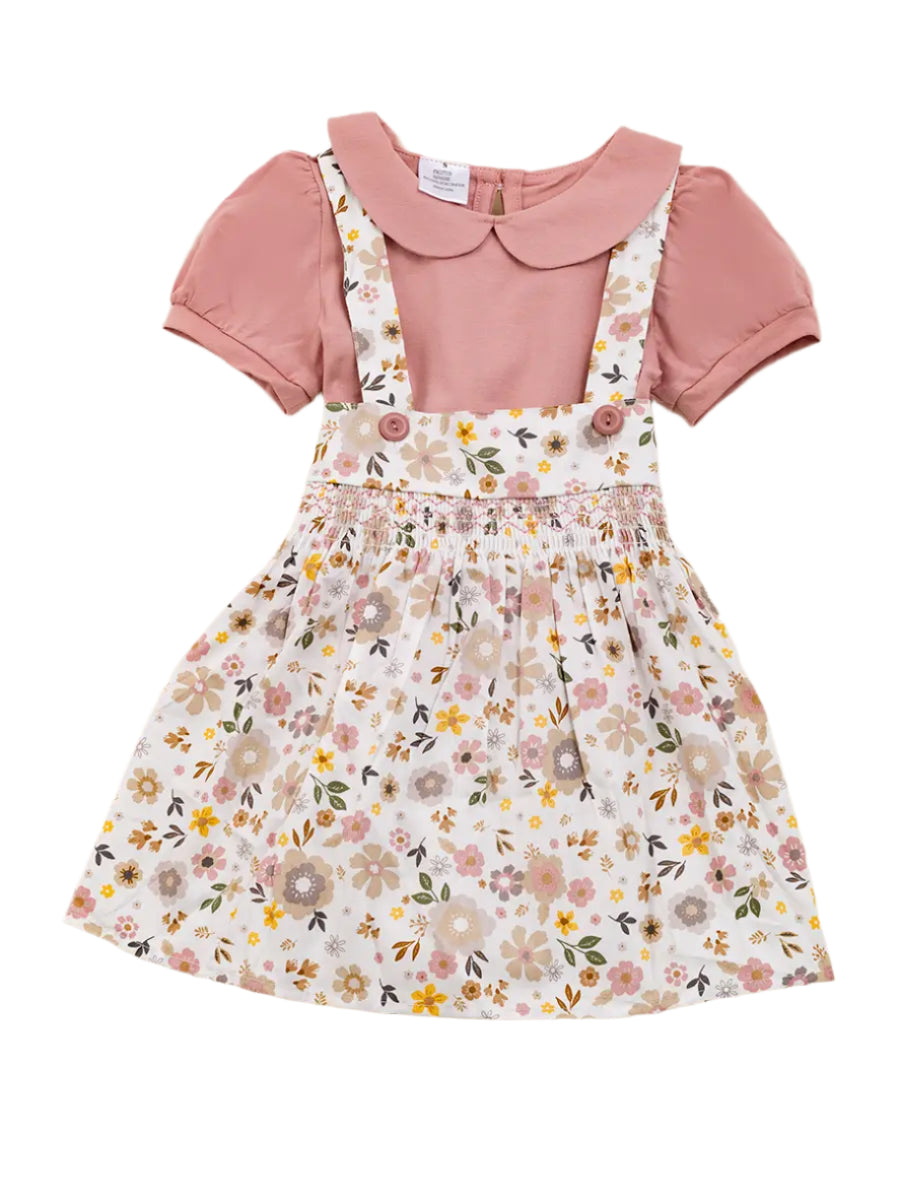 Baylee Kids Overall Dress
