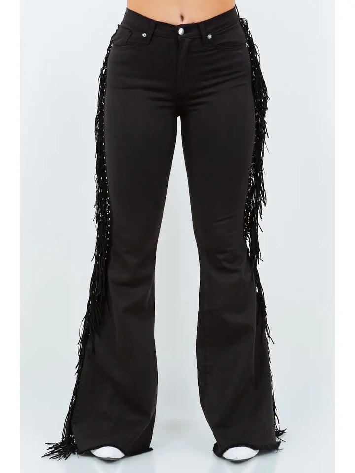 Texas Sun Fringe Jeans
