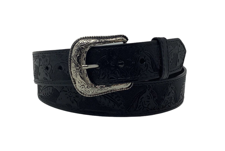 Colt Floral Stamped Belt (3 colors)