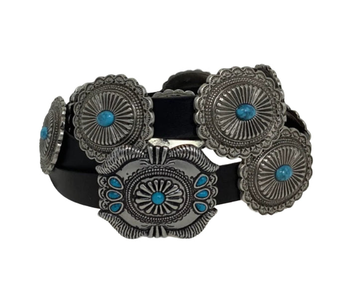 Carly Turquoise Women's Concho Belt