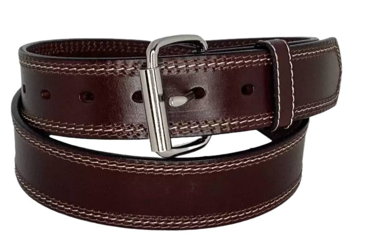 Morgan Stitched Trim 1.5" Belt