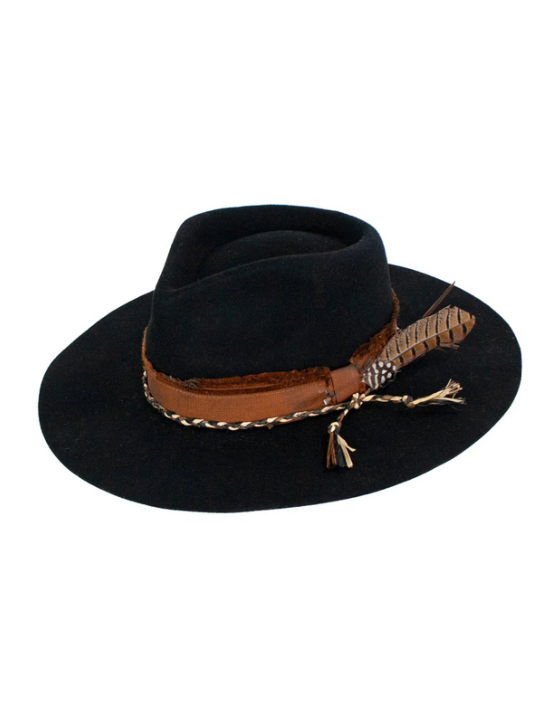 Bandolero Handcrafted Hat Band Felt Hat