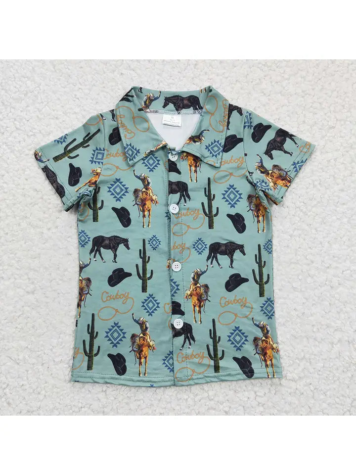 Angus Kids Button up Shirt