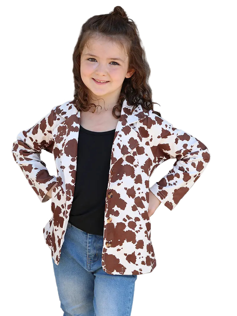 Winona Kids Cow Print Jacket
