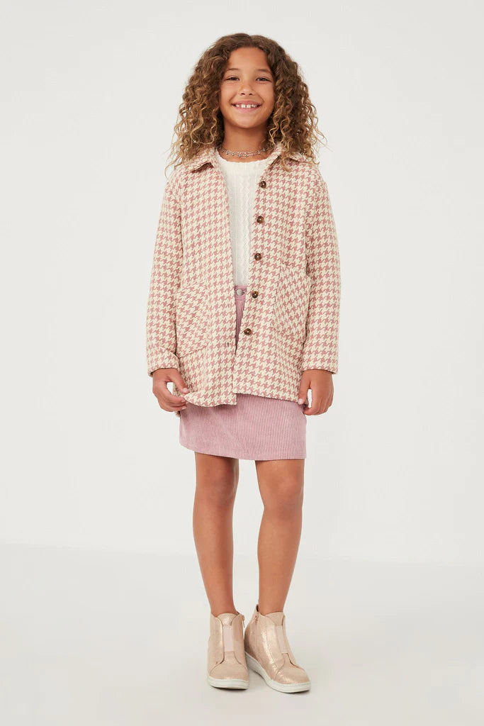 Minnie Me Buttoned Soft Coat