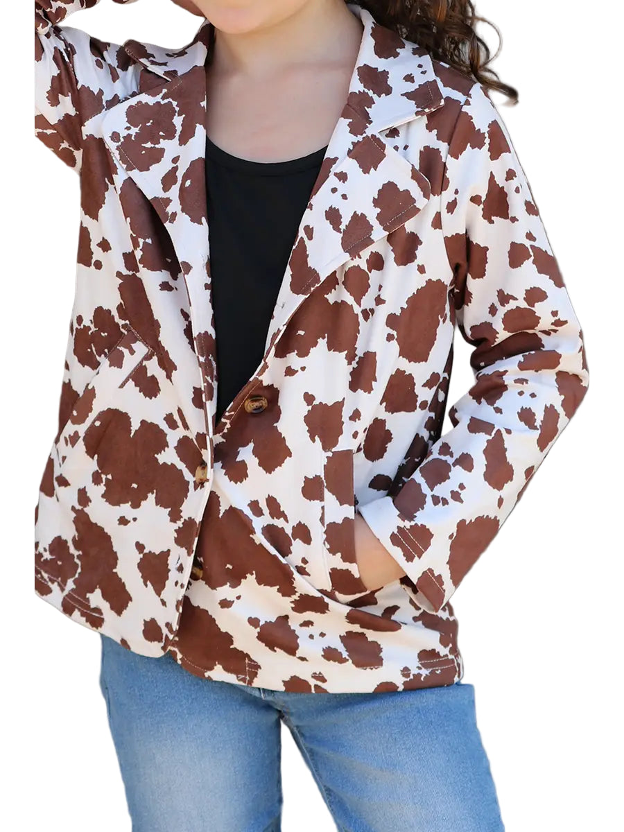 Winona Kids Cow Print Jacket