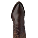 Load image into Gallery viewer, Sicilia Leather Boots with Gold Detailing
