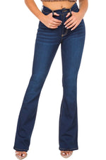 Load image into Gallery viewer, Kristina High Rise Boot-cut Jeans
