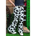 Load image into Gallery viewer, Buttercup Cow Print Kids Pants
