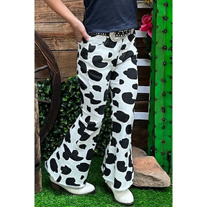 Buttercup Cow Print Kids Pants