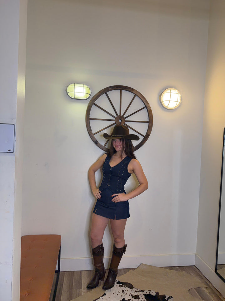 Lila High Waist Mini Skort