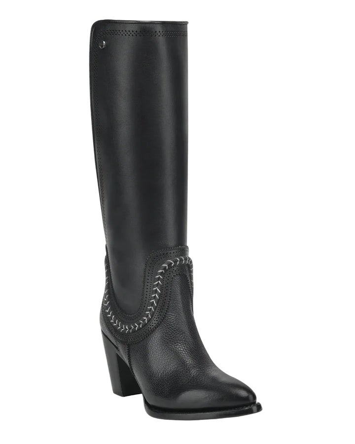 Bree Tall Black Bovine Ladies Boots