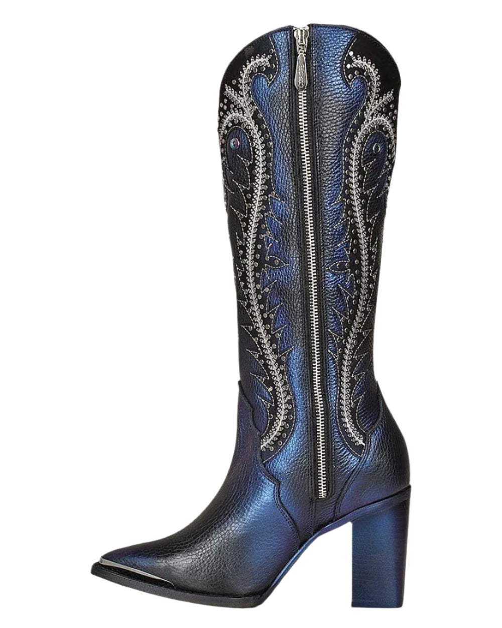 India Cuadra Overlay Studs Boots