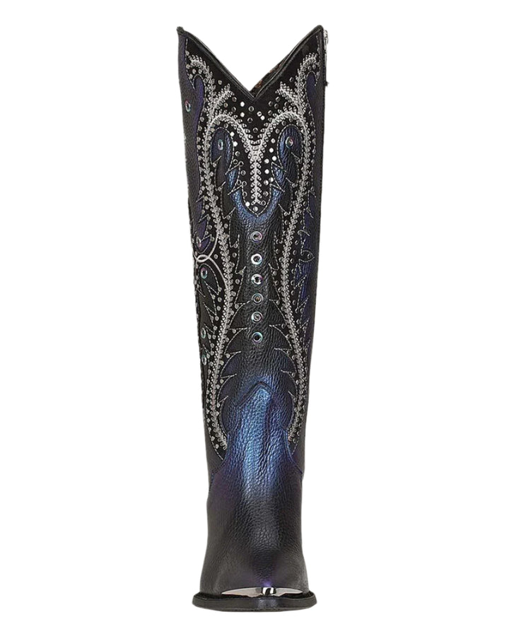 India Cuadra Overlay Studs Boots