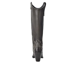 Elinor Cuadra Cowhide Embroidery Boots