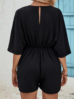 Load image into Gallery viewer, Liliana V Neck Short Romper
