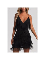 Load image into Gallery viewer, Tamina Fringe Party Dress
