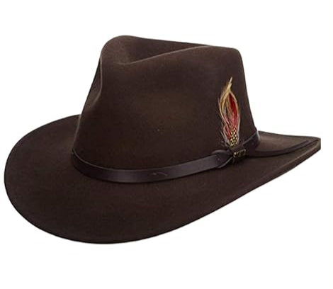 Indy Scala Feather Felt Hat