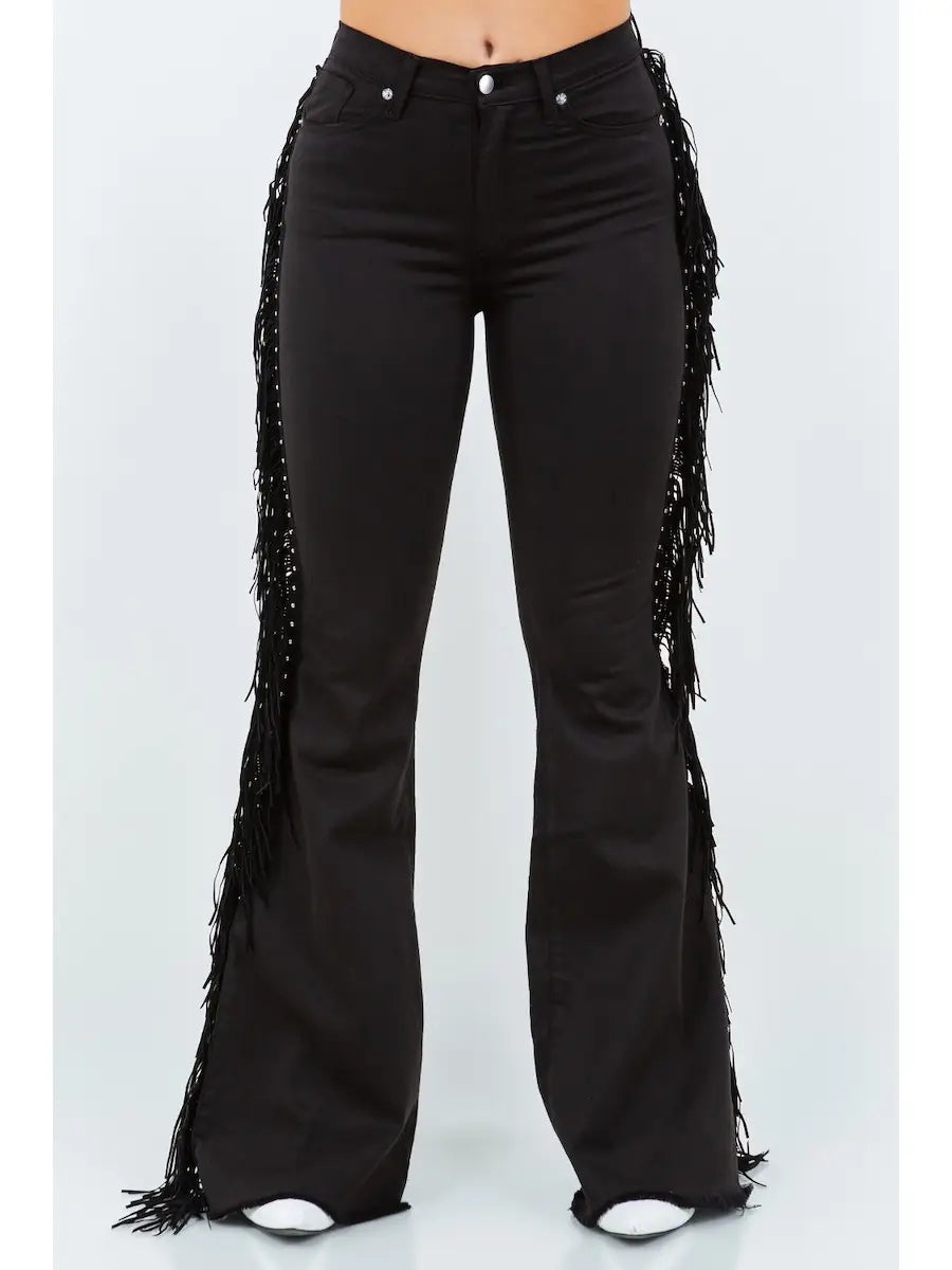 Texas Sun Fringe Jeans