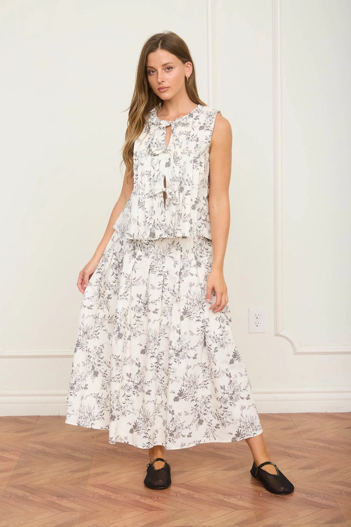 Alma Floral Skirt