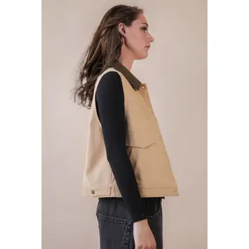 Naomi Canvas Vest