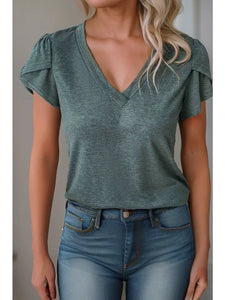 Kim V Neck Tee