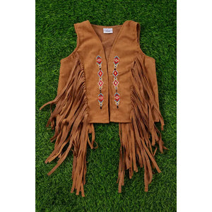 Poco Fringe Native Vest