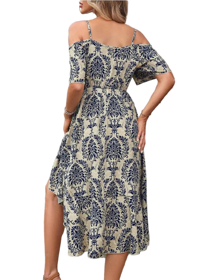 Colleen Off Shoulder Strappy Dress
