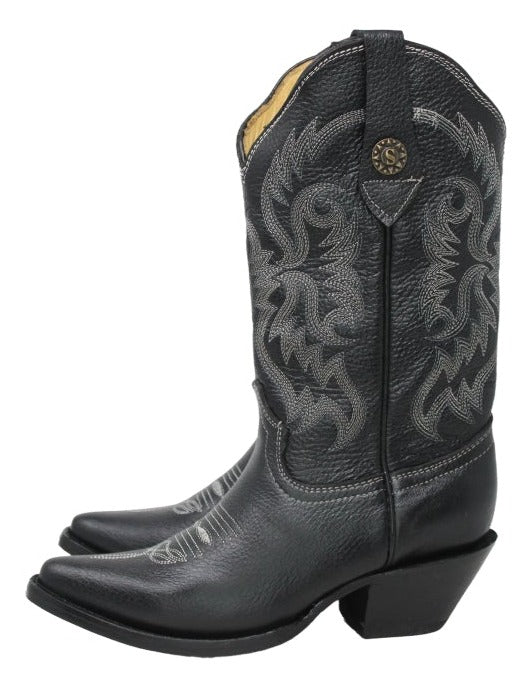 Santa Fe Stitched Cowgirl Boots (2 Colors)