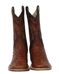 Henry Ostrich Leather Boots