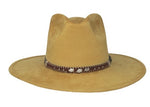 Load image into Gallery viewer, Deception Pinched Flat Brim Western Hat

