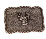 Load image into Gallery viewer, Big Sky Small Buck Belt Buckle
