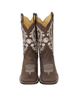 Load image into Gallery viewer, Dalila Nobuck Cowgirl Boot
