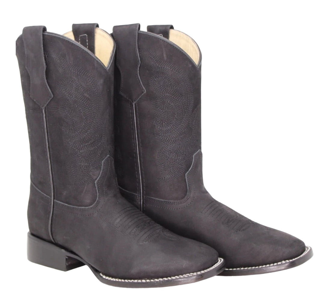 Bulldog Nobuck Cowboy Boots (2 colors)