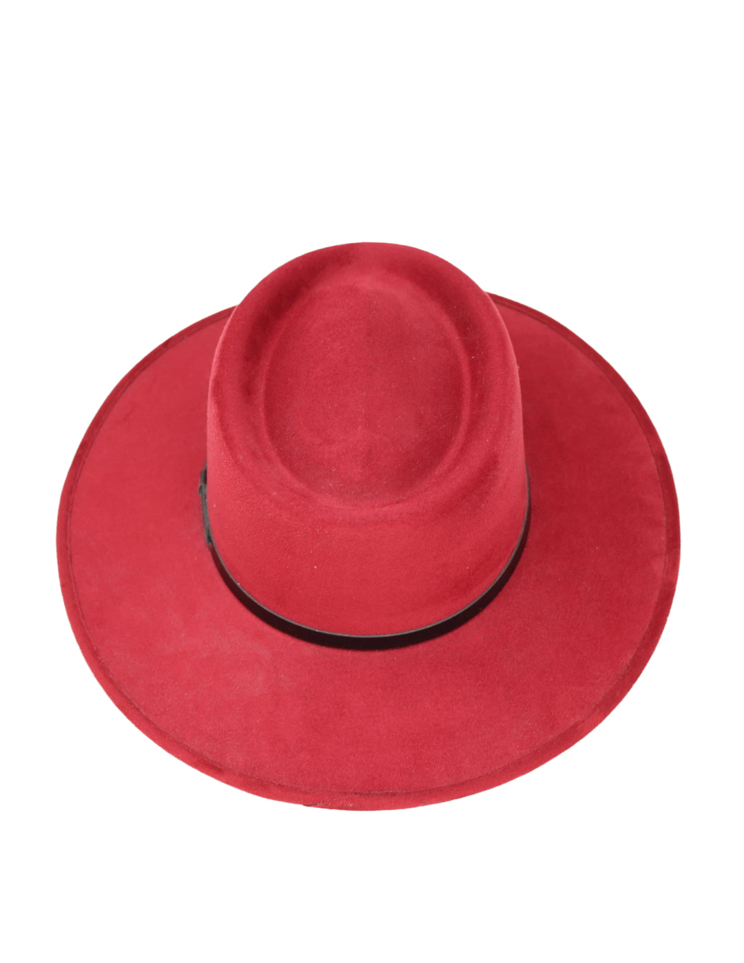 Fran Round Crown Suede Hat