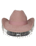 Load image into Gallery viewer, Elsie Diamond Fringe Hat
