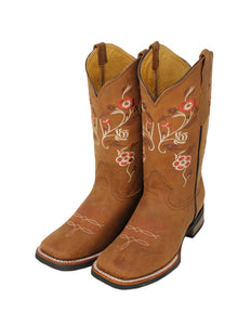 Hanna Floral Cowgirl Boots