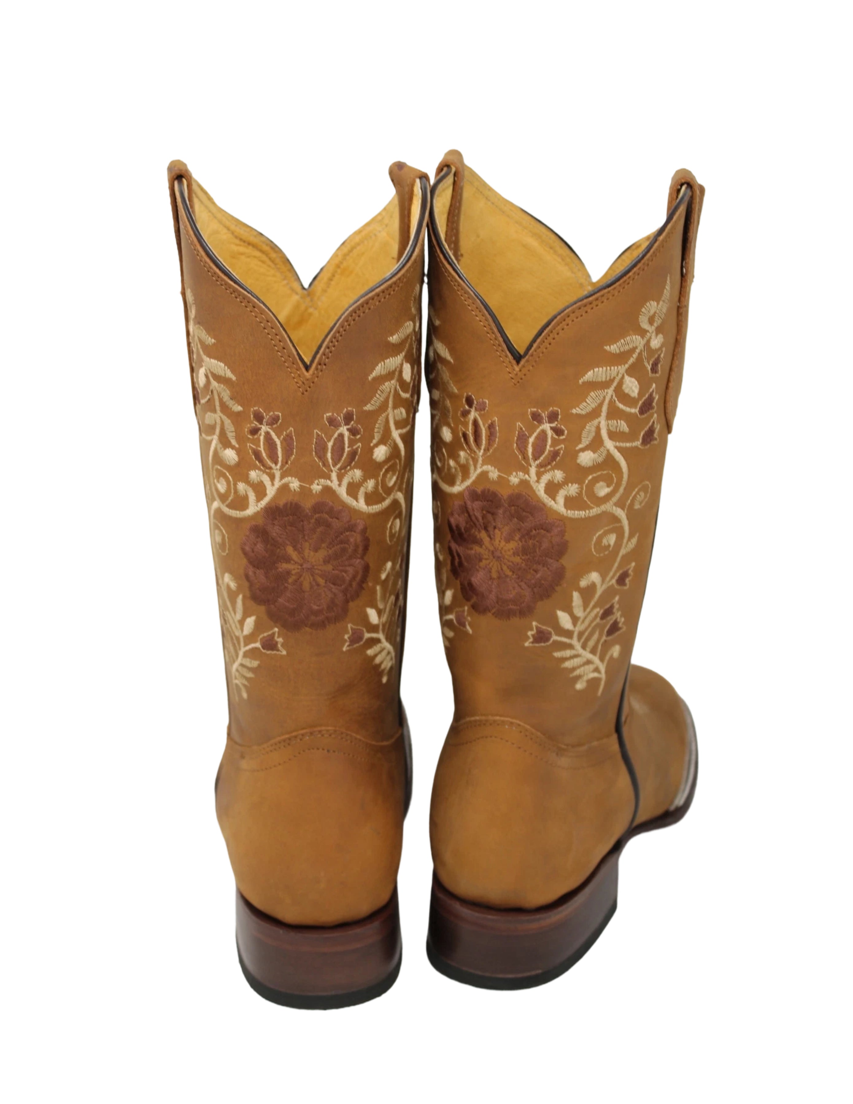 Katie Embroidery Cowgirl Boots (2 colors)
