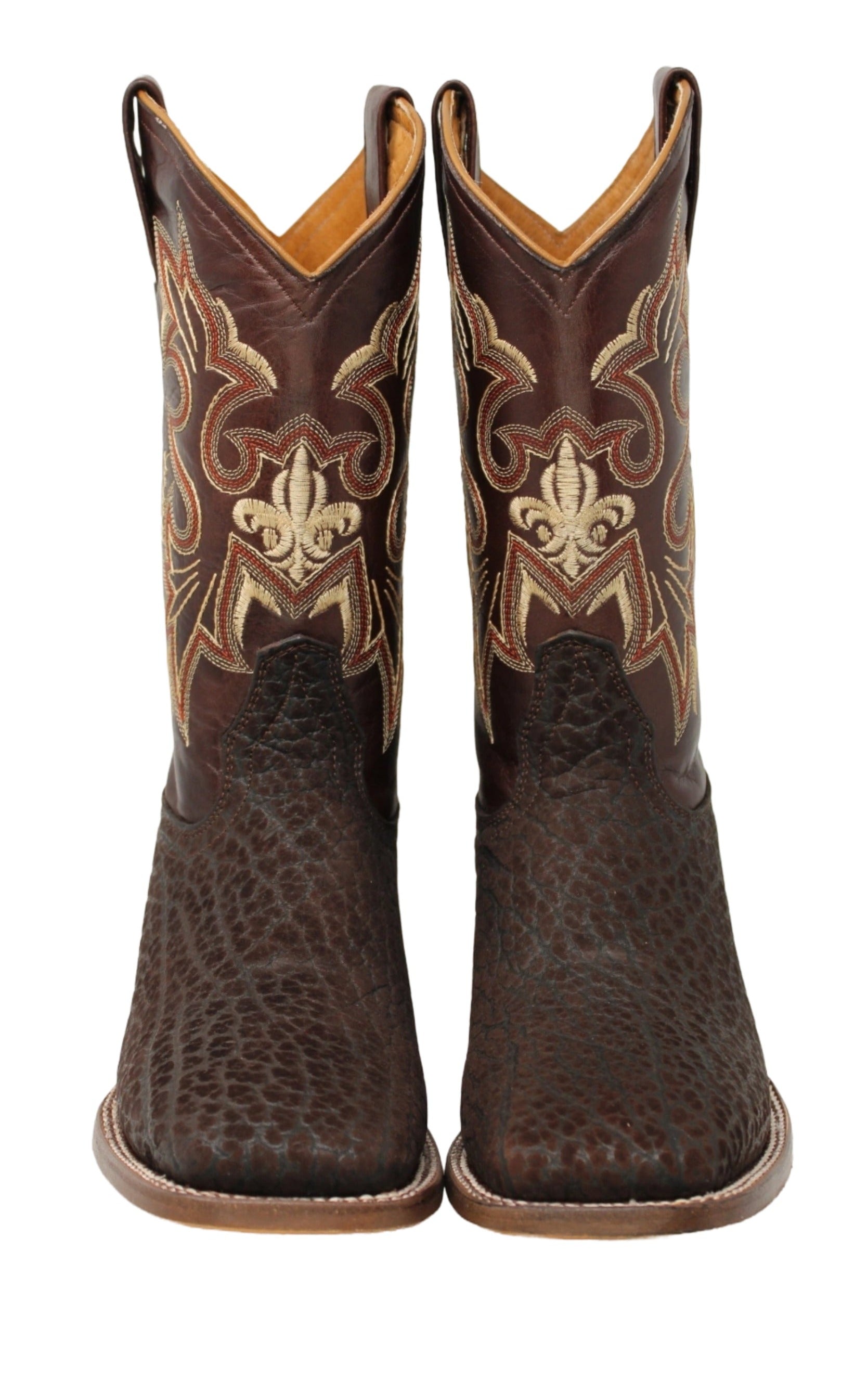 Adam Leather Cowboy Boots