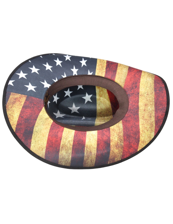 Pride Patriotic Flag Brim Custom Hat