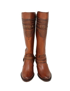 Roma Leather Beaded Boot