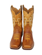 Load image into Gallery viewer, Austin Leather Two-Toned Cowboy Boot
