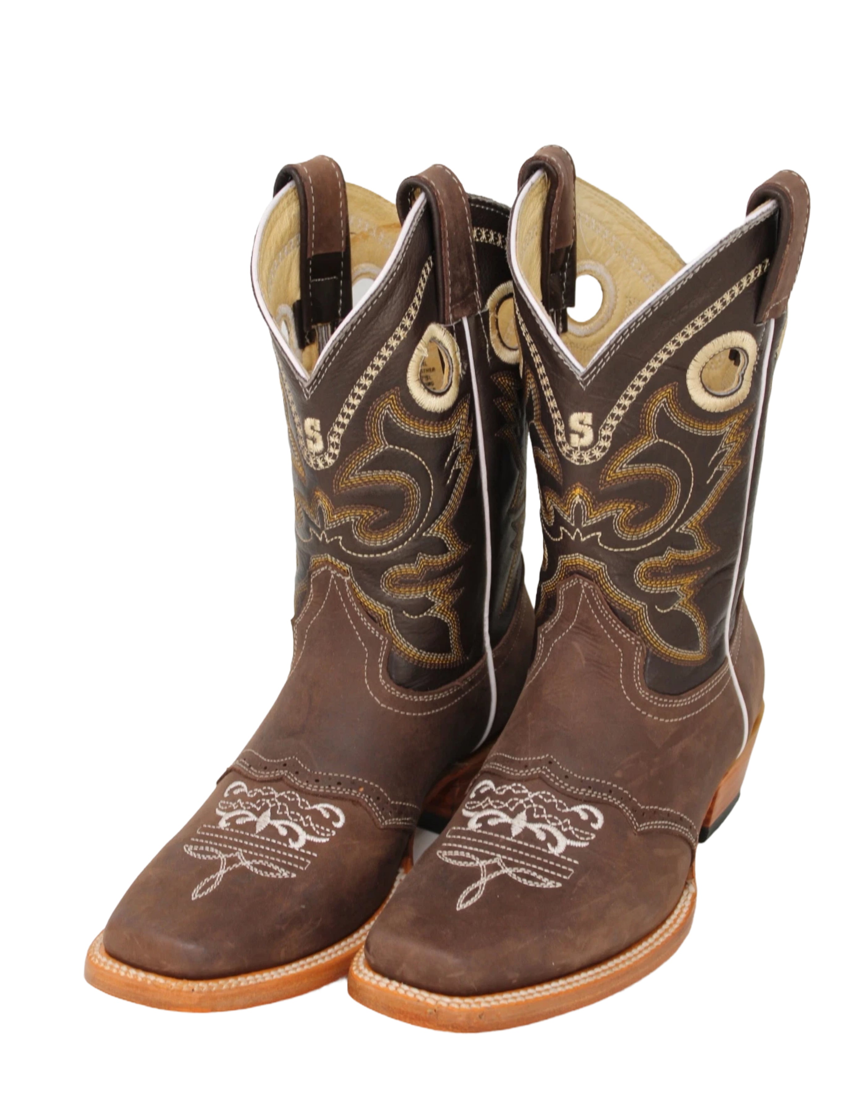 Addison Stephy Leather Cowgirl Boot