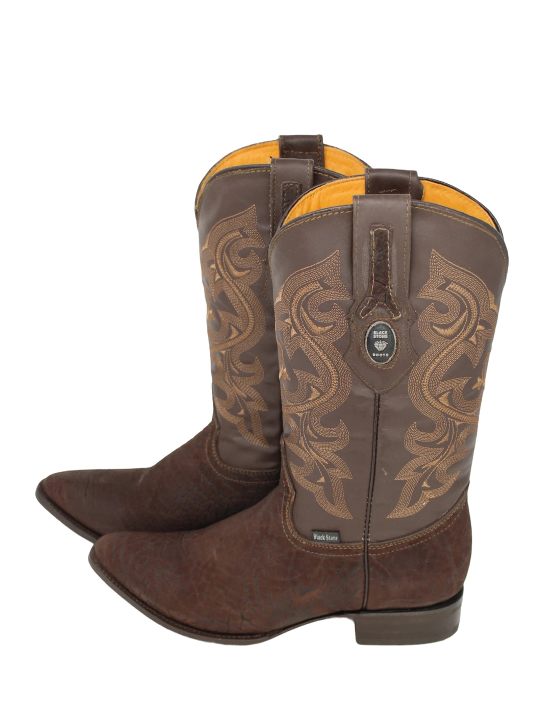 Bart Round Toe Textured Boots (2 colors)