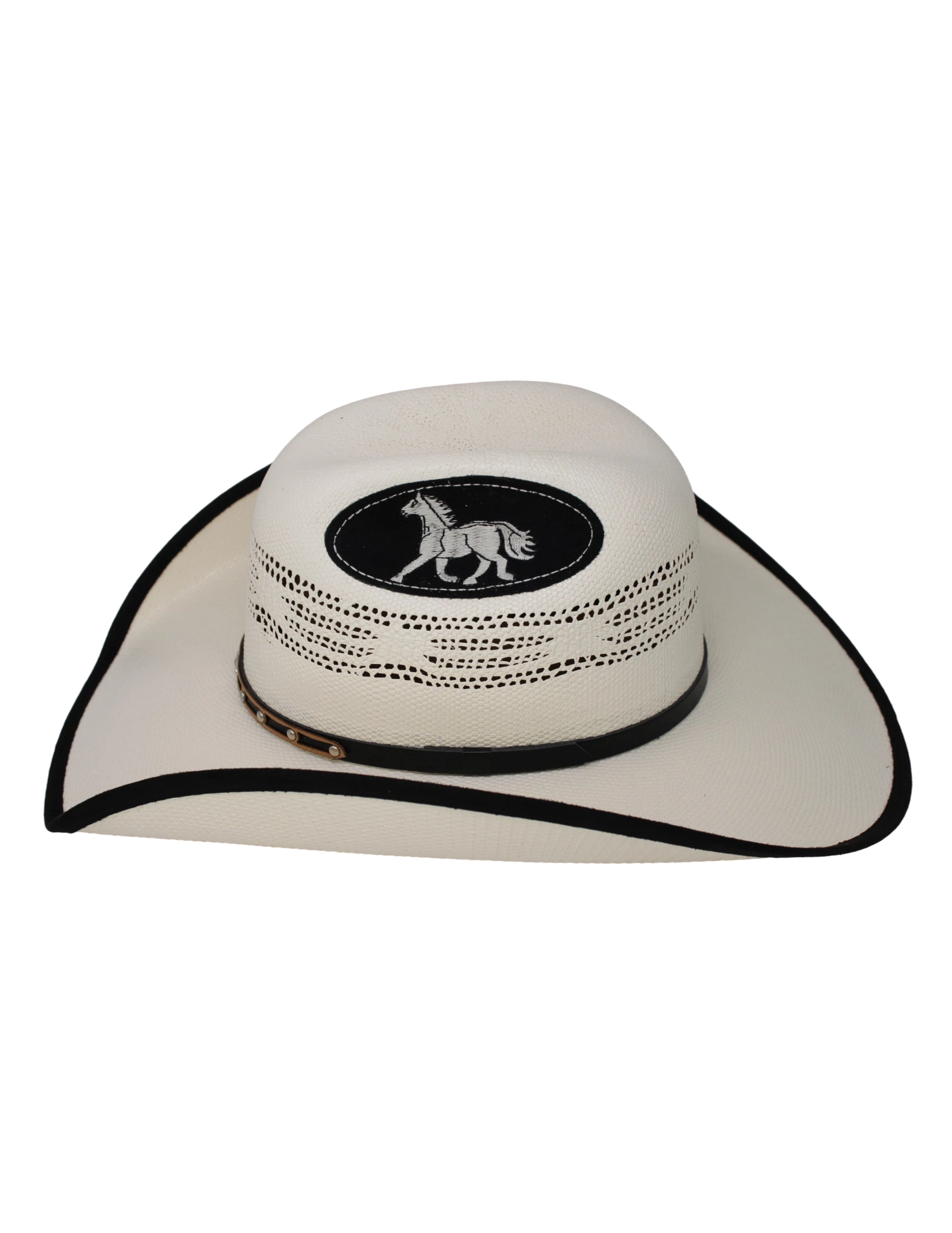 Horse Bordered Straw Hat