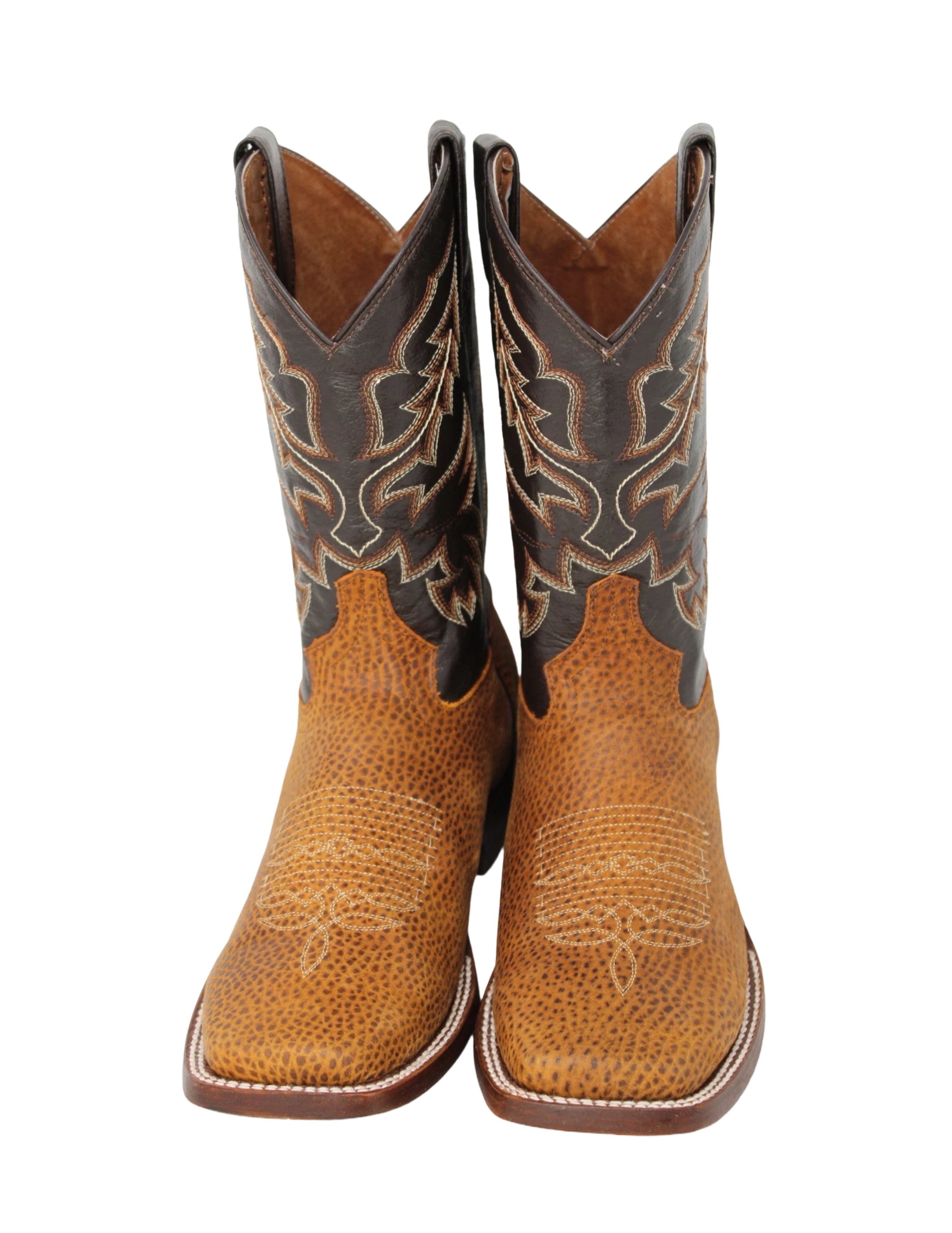 Carson Leather Cowboy Boot