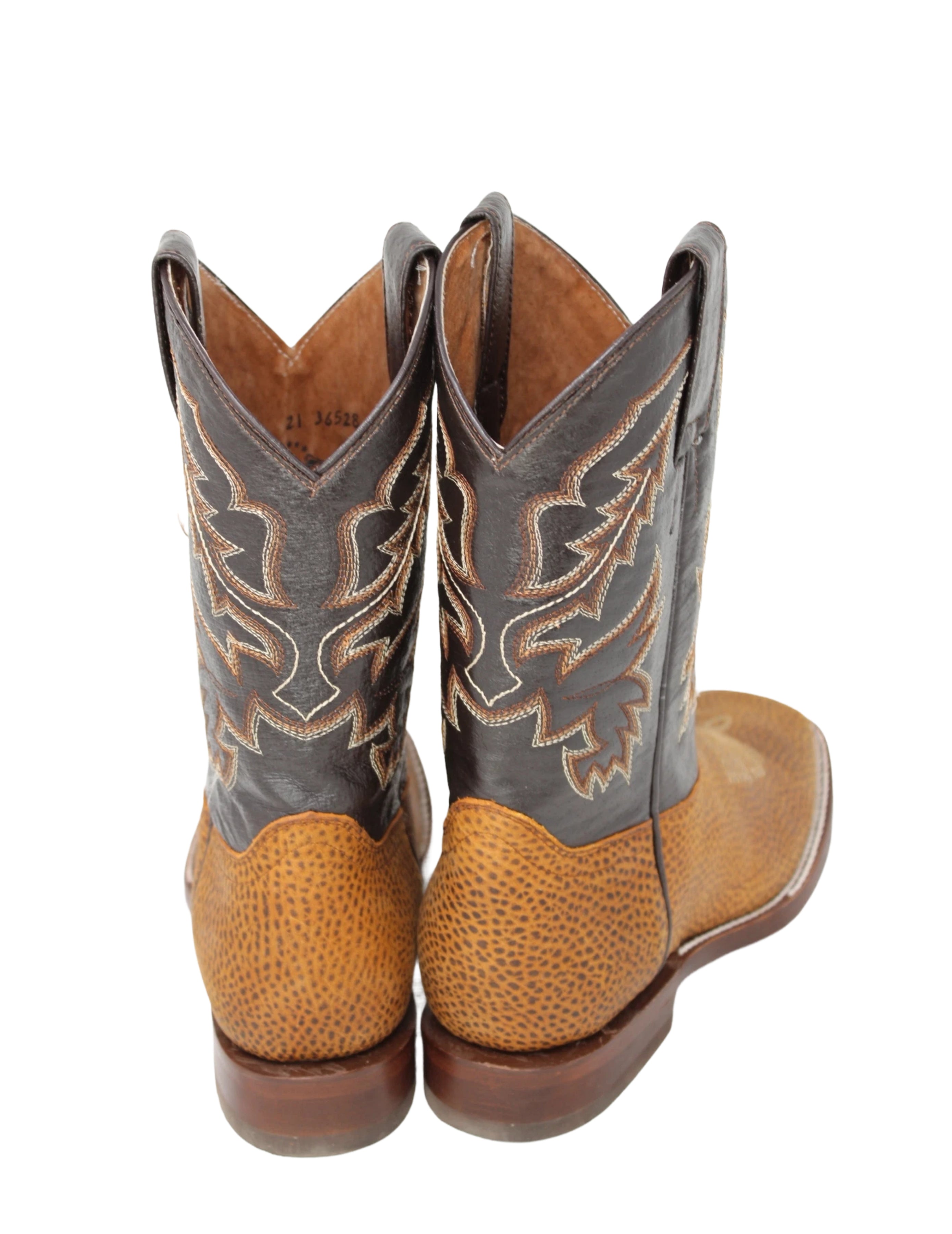 Carson Leather Cowboy Boot