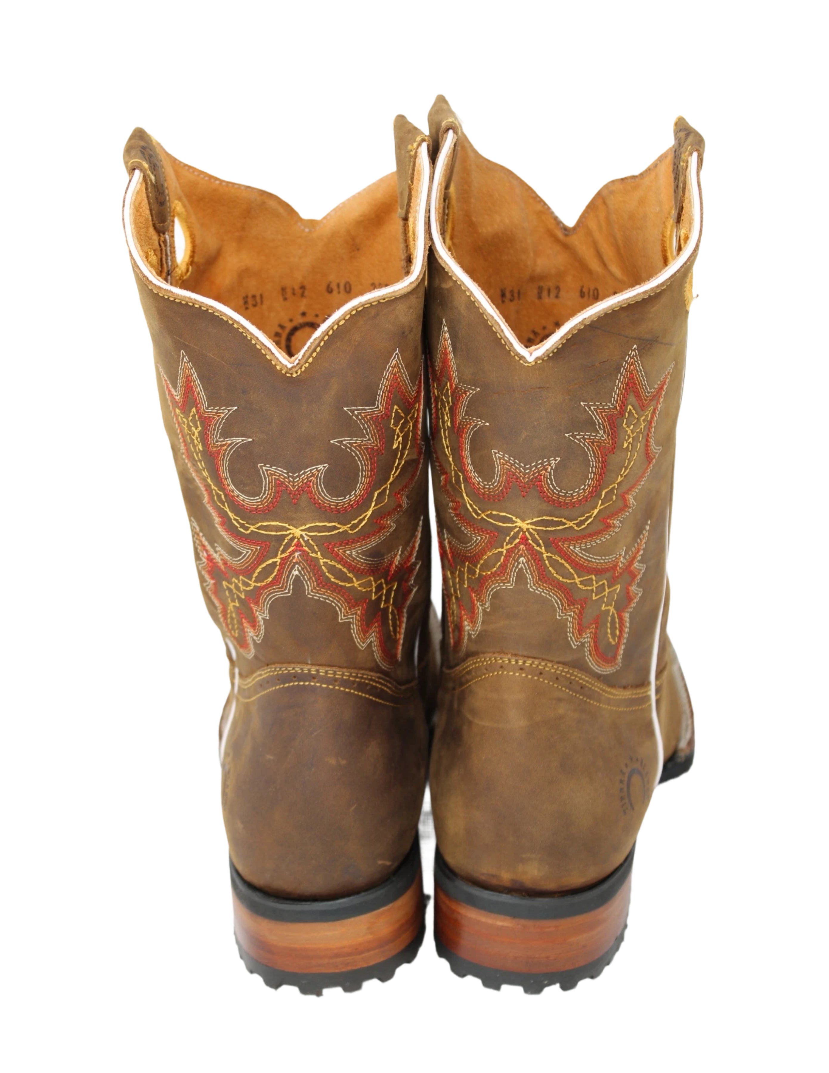 Wesley Leather Cowboy Boot