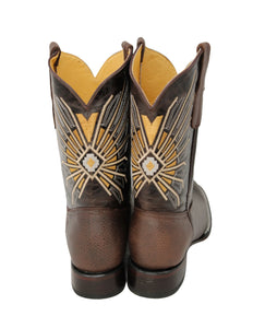 Koen Leather Cowboy Boot